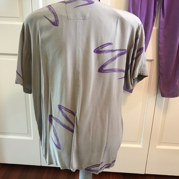 Vintage Anne Pinkerton Silk Top - Picture 2 of 5